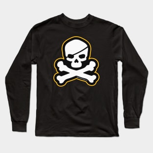 Pittsburgh Jolly Roger Long Sleeve T-Shirt